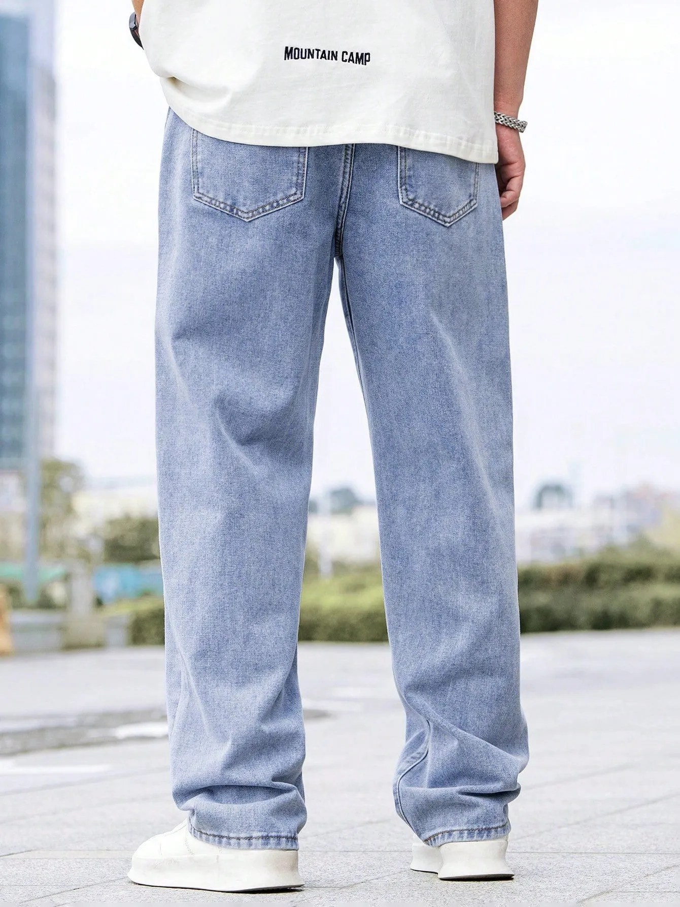 Manfinity Hypemode Men's Straight Leg Jeans