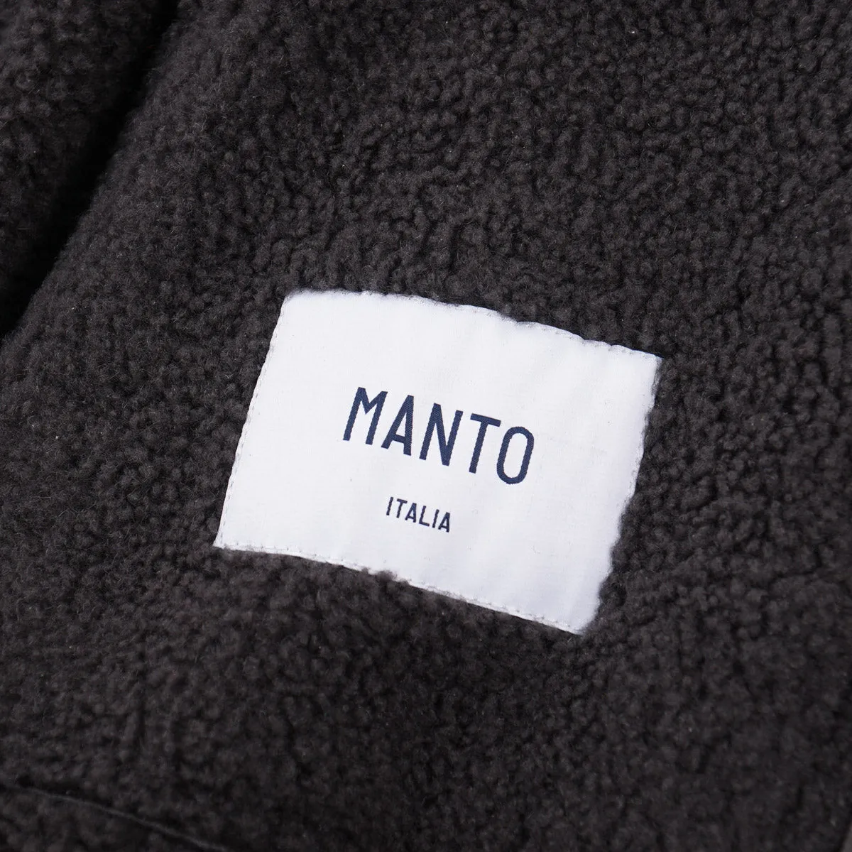 Manto Shearling Leather Hooded Jacket