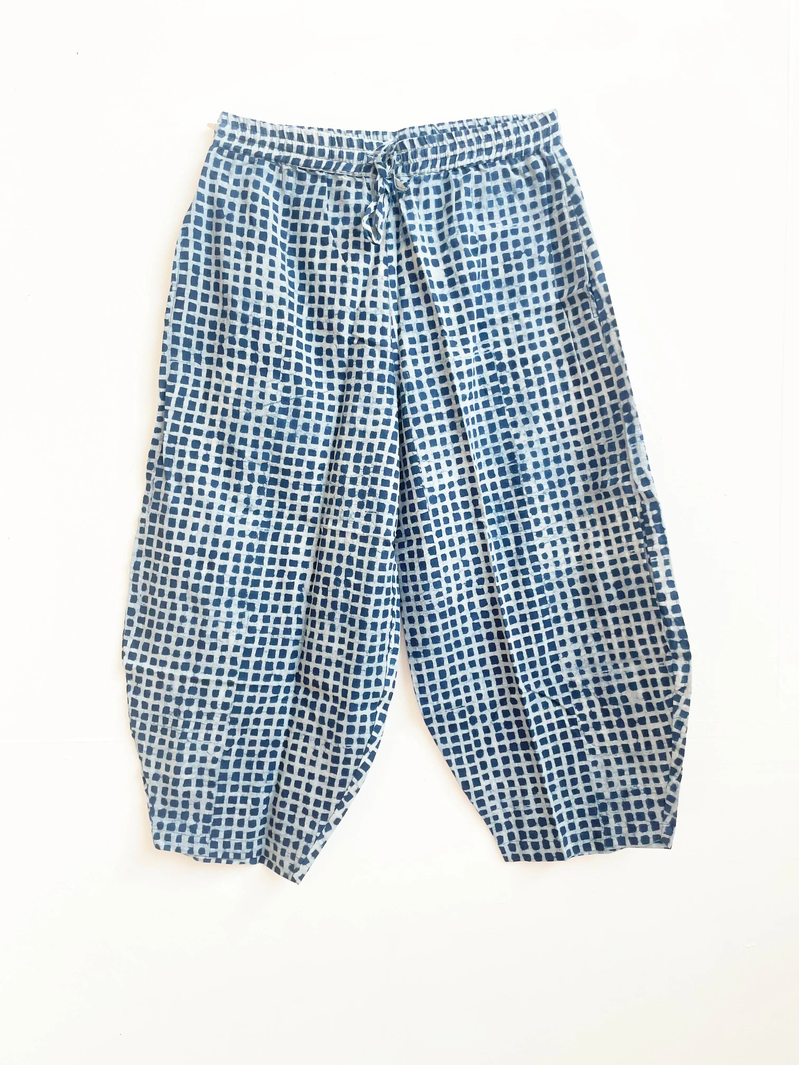 Marius Indigo Check Uni-Size (S-XL)