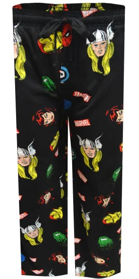 Marvel Comics Retro Comic Book Avengers Lounge Pants