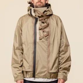 Meanswhile - Air Circulation System Rain Jacket - Coyote