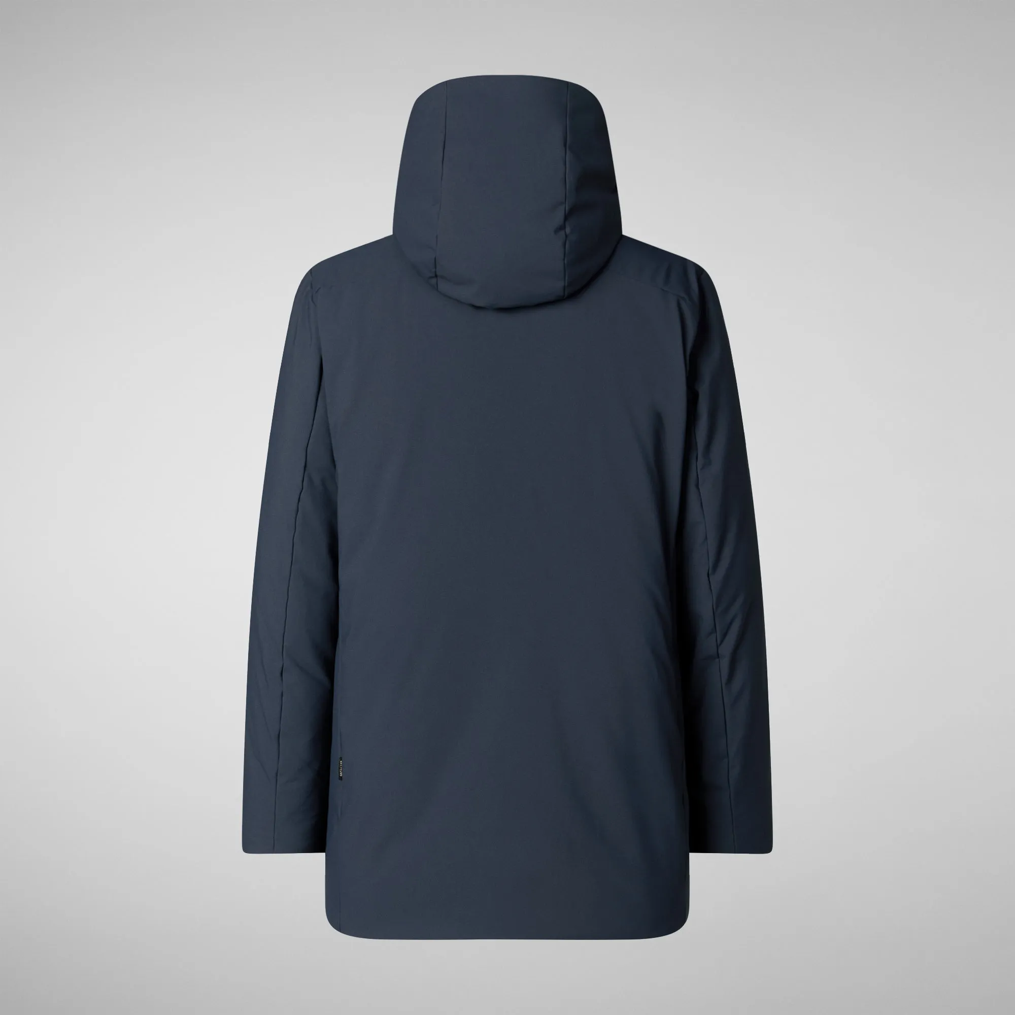 Men's  Hooded Parka Antoine in BLUE BLACK