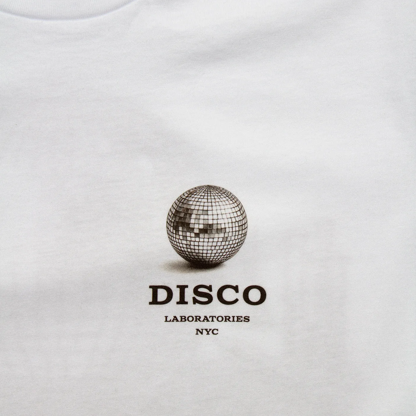 Metropolis Disco Labs NYC Back Print - Tshirt - White