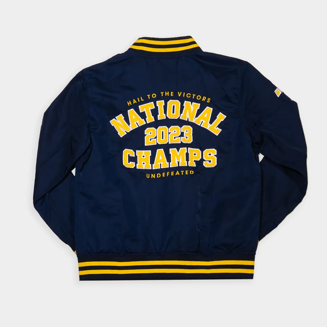 Michigan Football 2023 National Champions Bomber Jacket