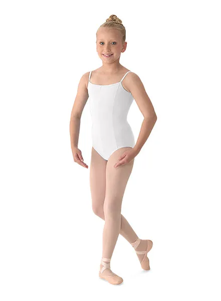 Mirella M207C Child's Princess Seam Cotton Camisole Leotard