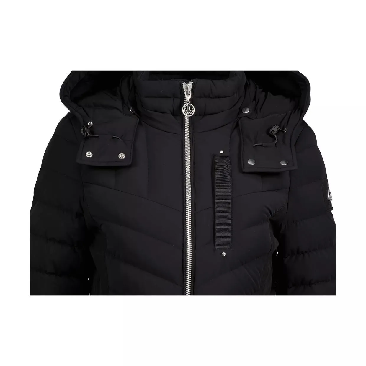 Moose Knuckles East Prairie Black Parka Jacket