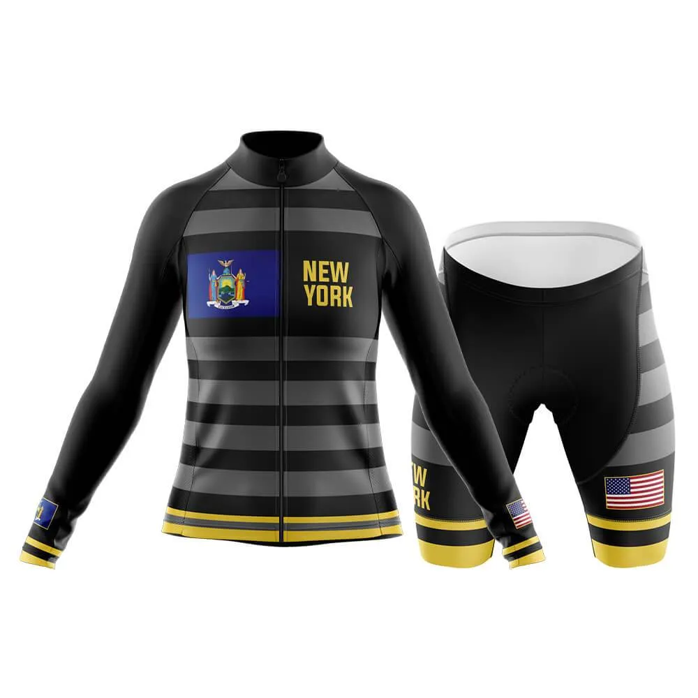 New York (BB Signature) (Black) Club Cycling Kit