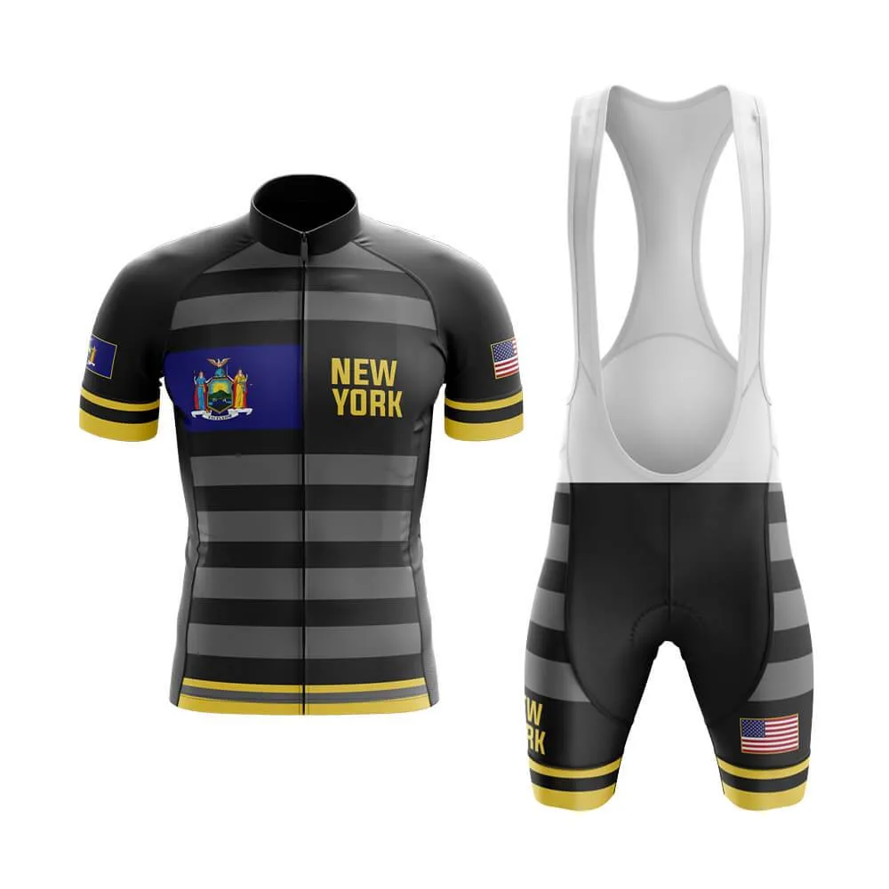 New York (BB Signature) (Black) Club Cycling Kit