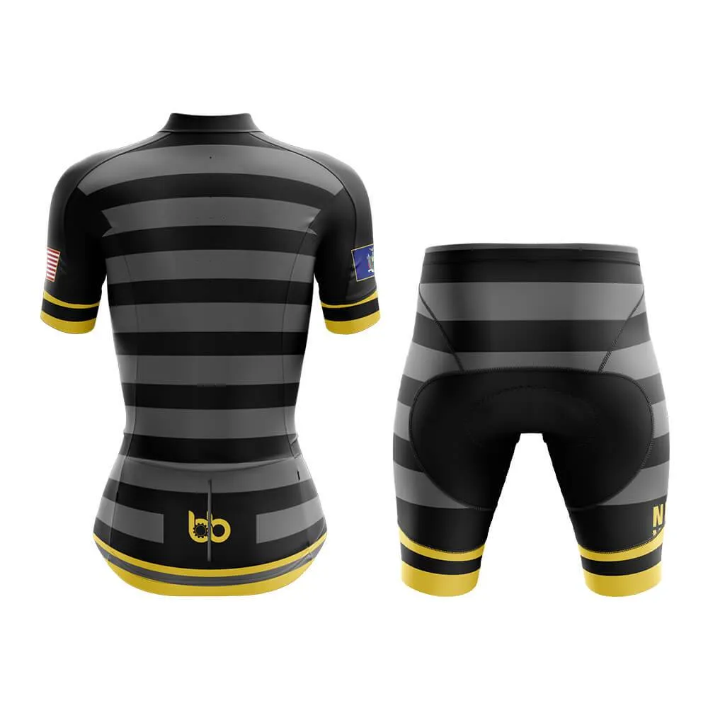 New York (BB Signature) (Black) Club Cycling Kit