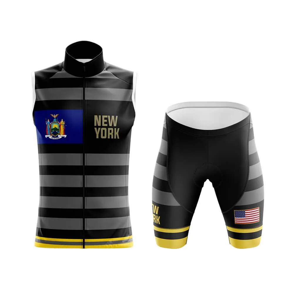 New York (BB Signature) (Black) Club Cycling Kit