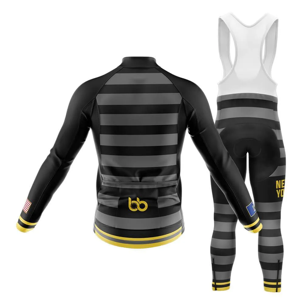 New York (BB Signature) (Black) Club Cycling Kit