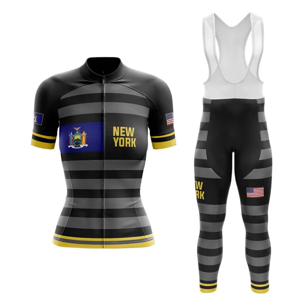 New York (BB Signature) (Black) Club Cycling Kit