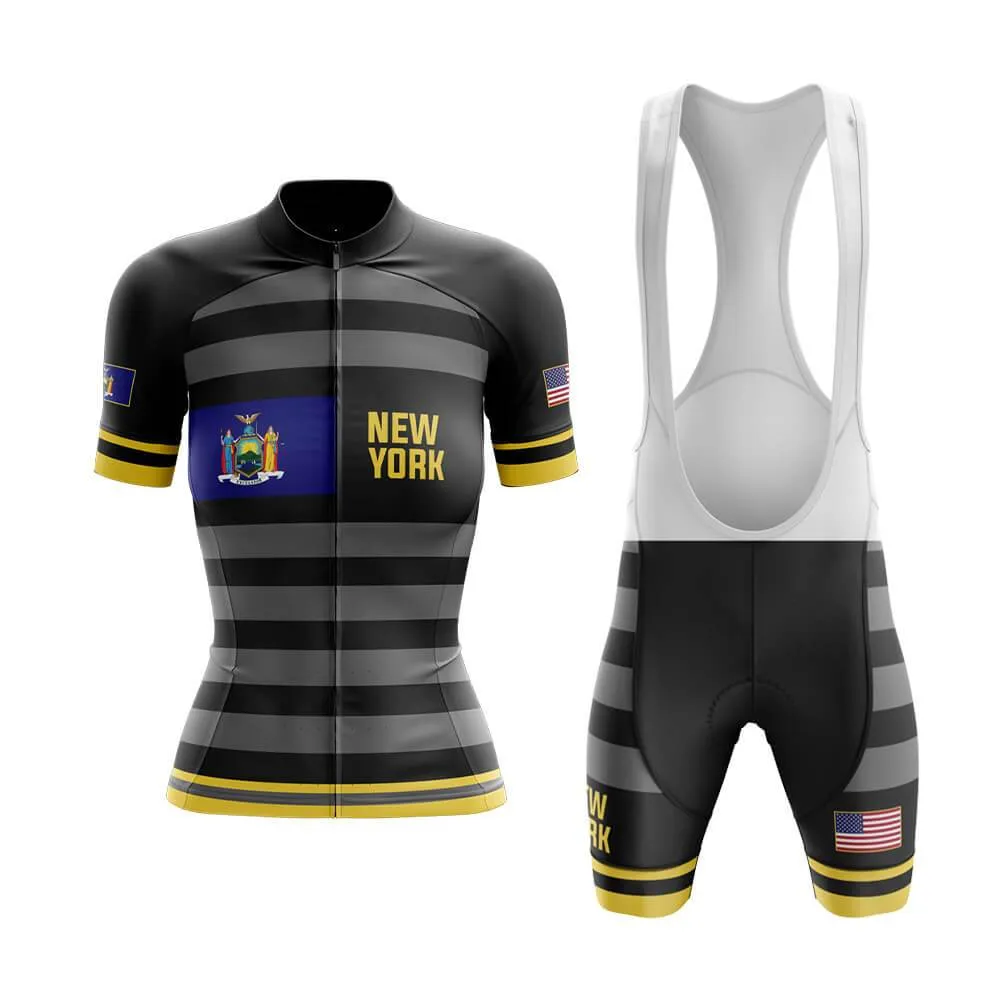 New York (BB Signature) (Black) Club Cycling Kit