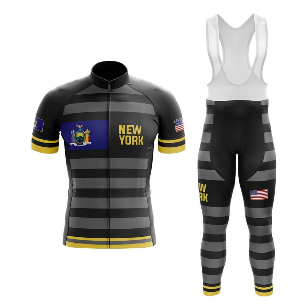 New York (BB Signature) (Black) Club Cycling Kit