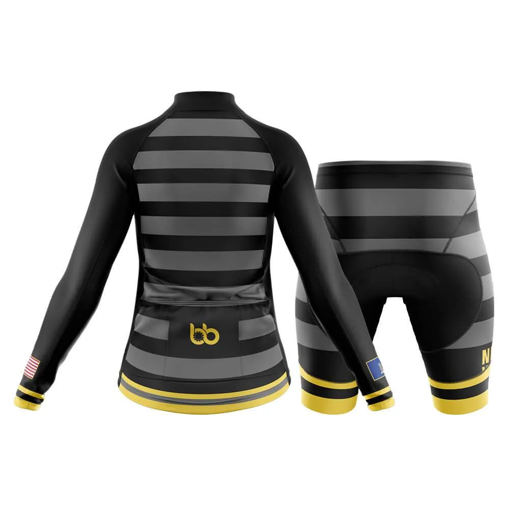 New York (BB Signature) (Black) Club Cycling Kit