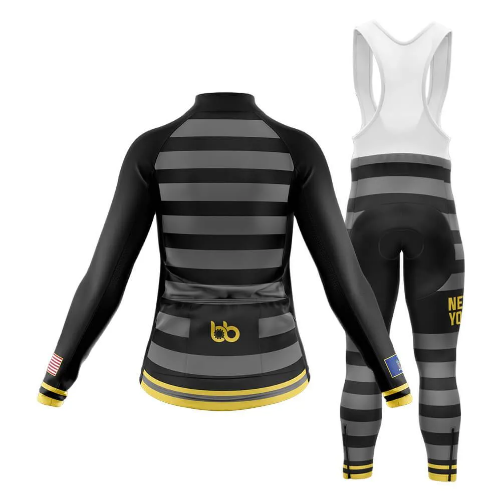 New York (BB Signature) (Black) Club Cycling Kit