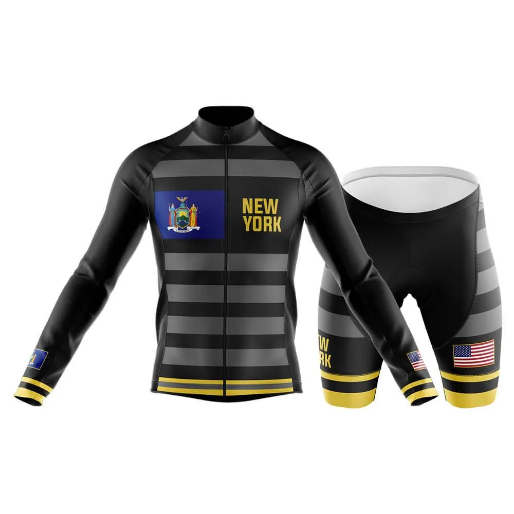 New York (BB Signature) (Black) Club Cycling Kit