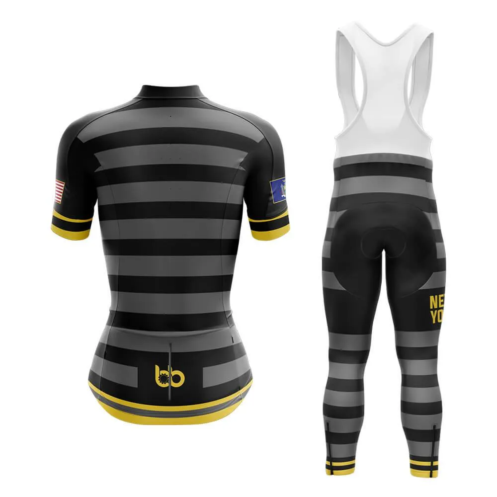 New York (BB Signature) (Black) Club Cycling Kit