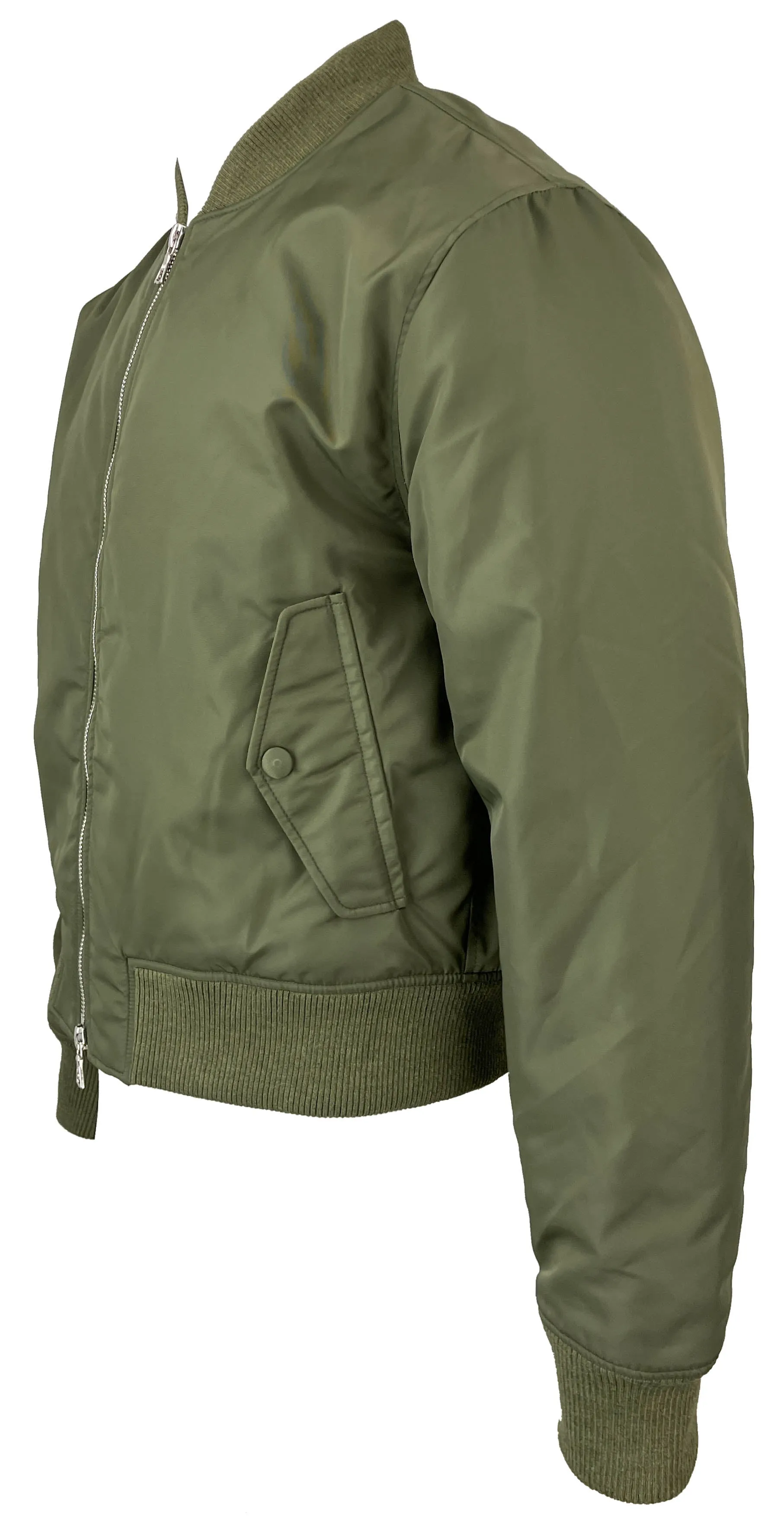 Officine Générale Winnie Bomber Jacket in Olive