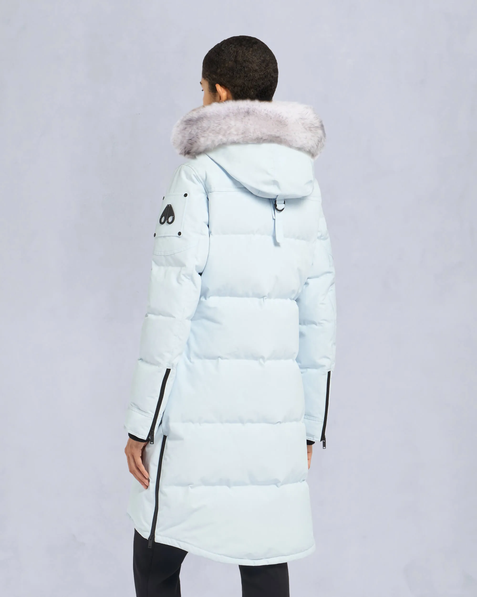 ONYX SHEARLING CAUSAPSCAL PARKA