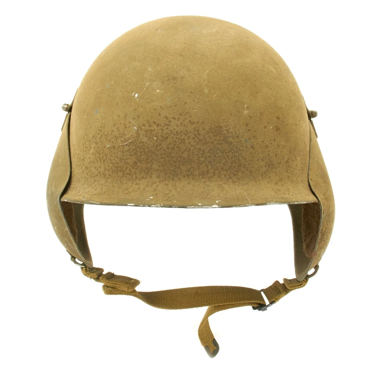 Original U.S. WWII USAAF Bomber Crew M3 Steel FLAK Helmet - Complete