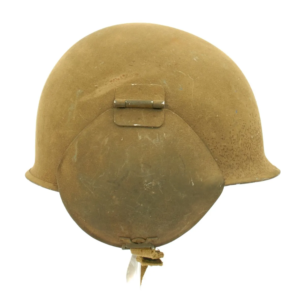 Original U.S. WWII USAAF Bomber Crew M3 Steel FLAK Helmet - Complete