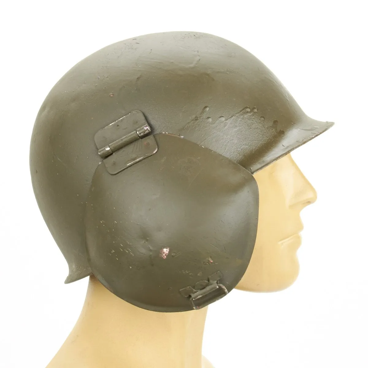 Original U.S. WWII USAAF Bomber Crew M3 Steel FLAK Helmet