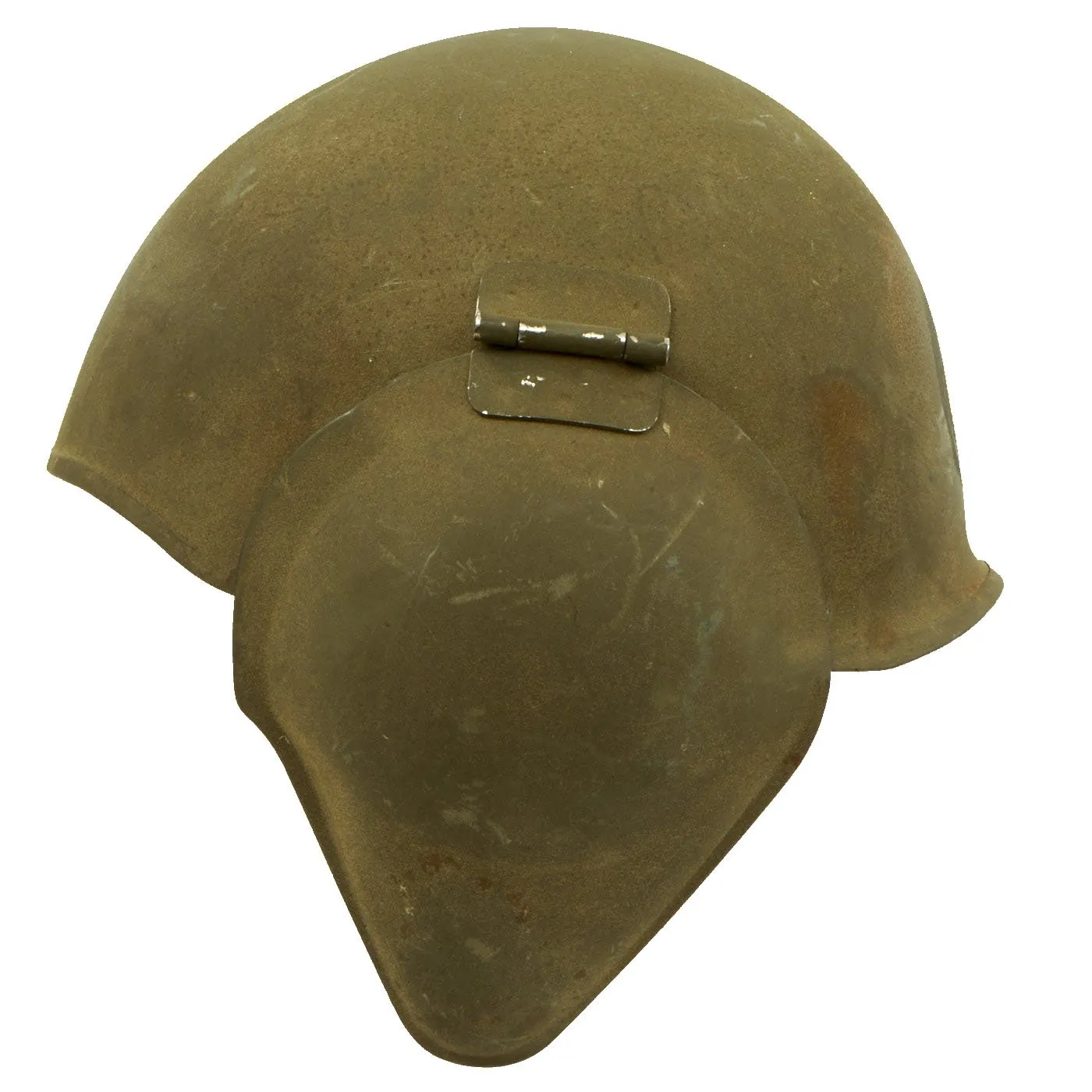 Original U.S. WWII USAAF Bomber Crew M5 Steel FLAK Helmet