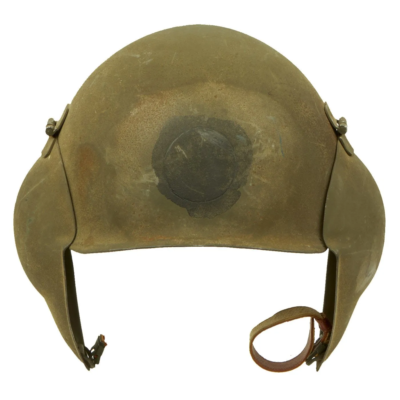 Original U.S. WWII USAAF Bomber Crew M5 Steel FLAK Helmet