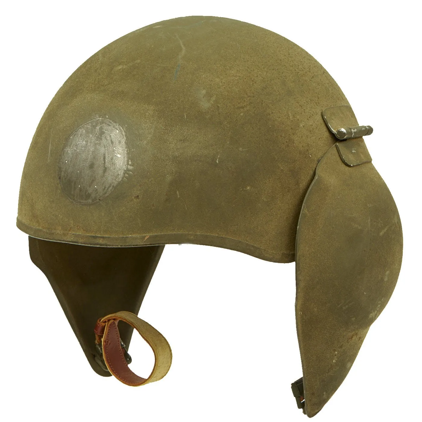 Original U.S. WWII USAAF Bomber Crew M5 Steel FLAK Helmet