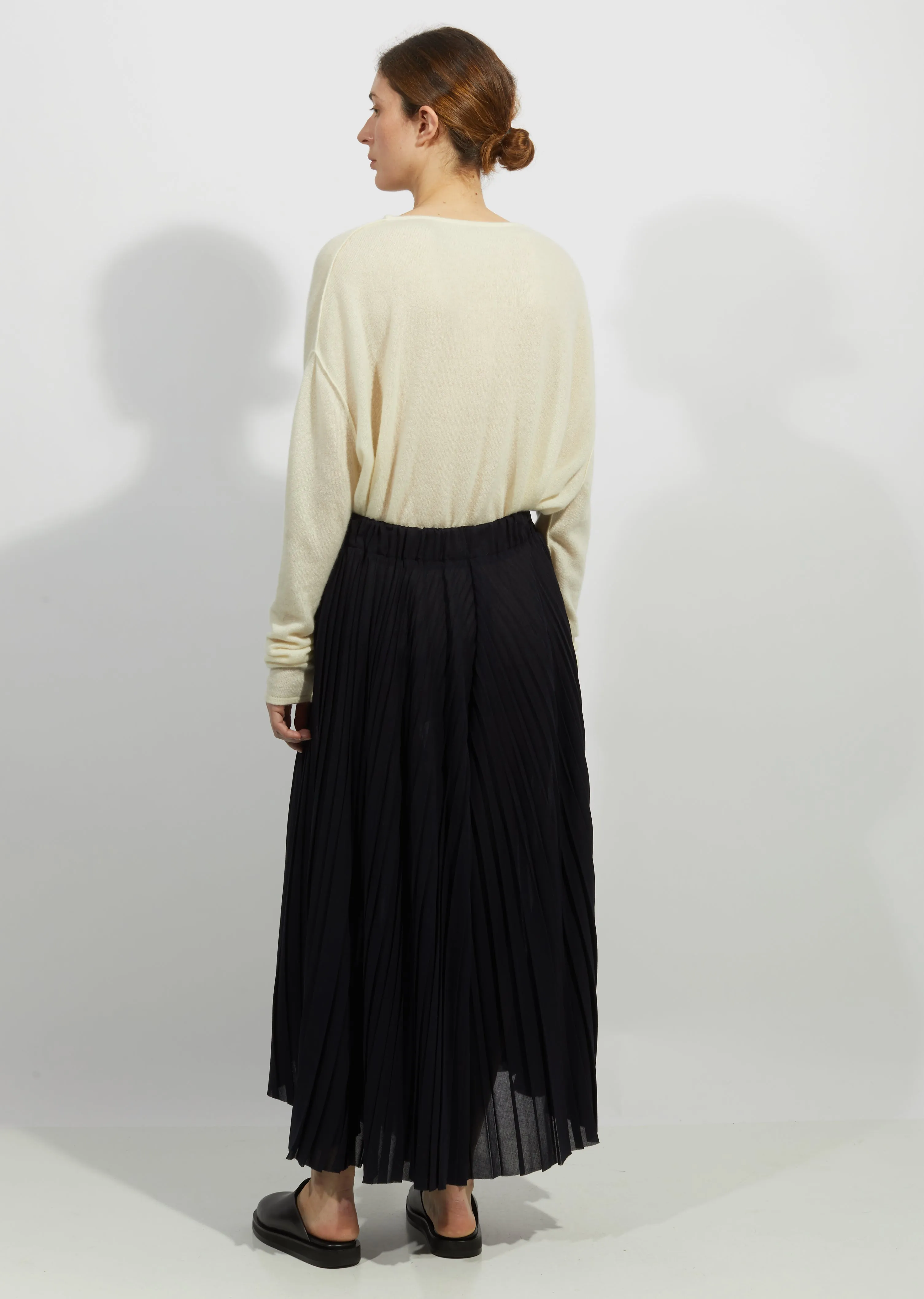 Pleated Wool Pants