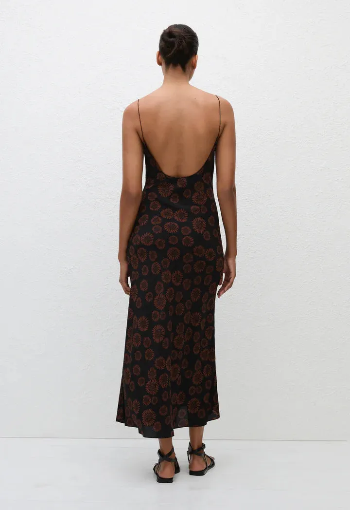 (PRE-ORDER) LOW BACK SLIP DRESS - PANAMA