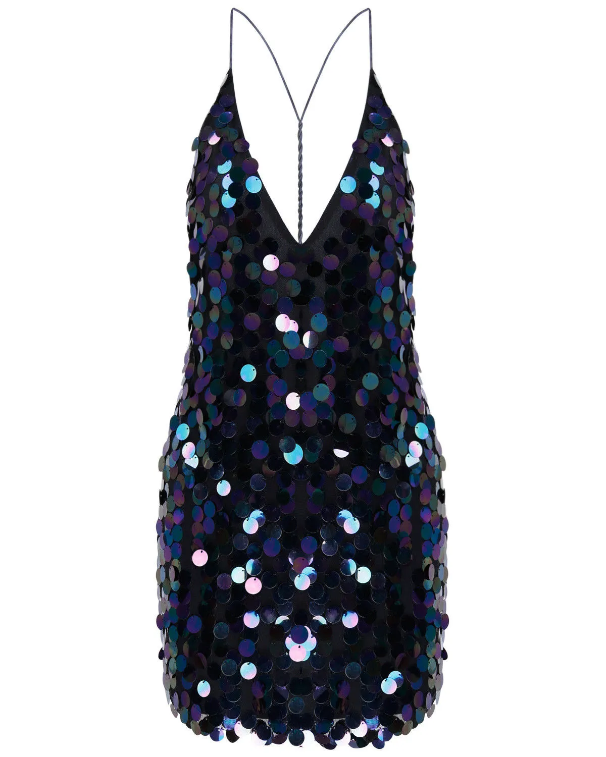 "Play" Sequin Party Mini Dress