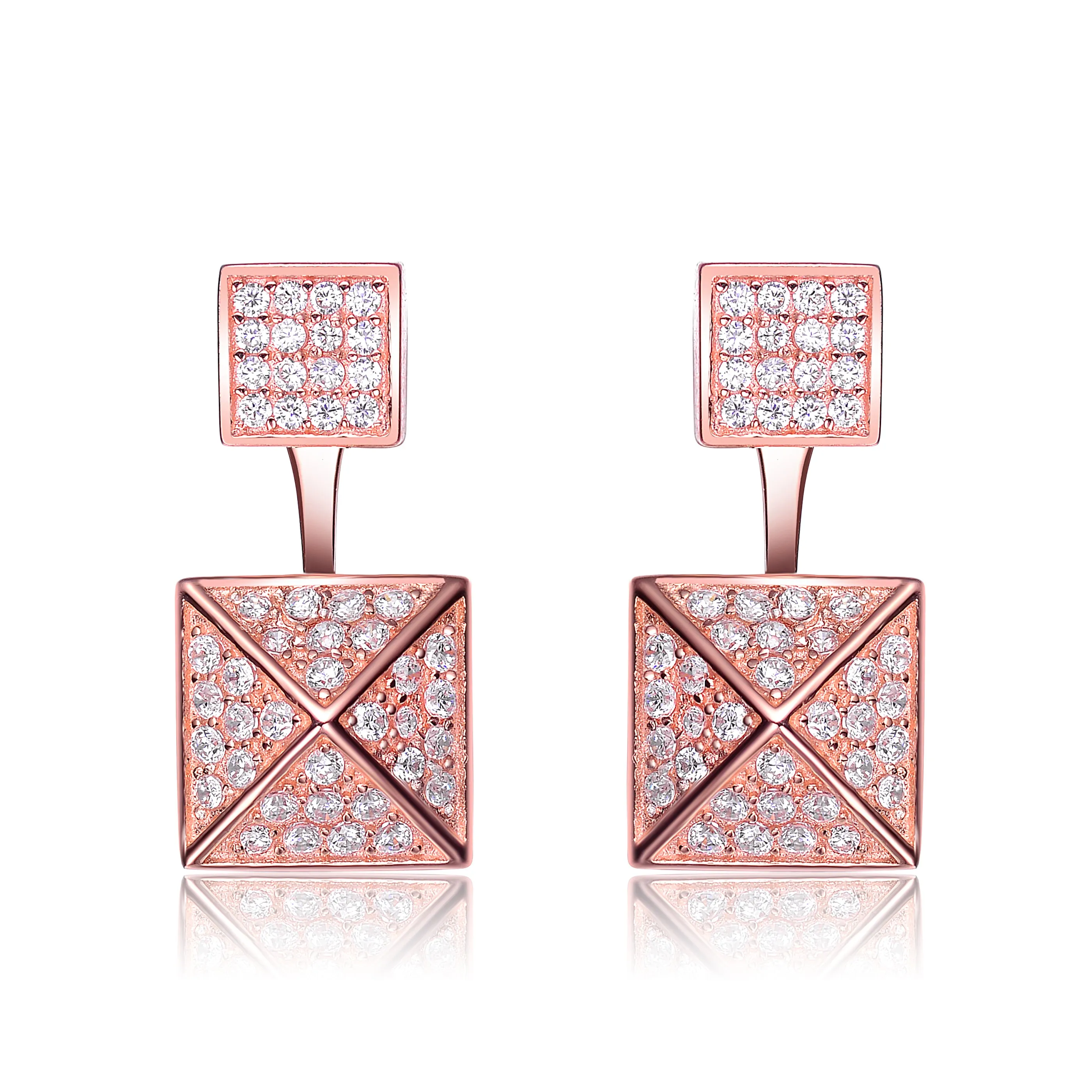 Raquelle Multiple Square Jacket Earrings