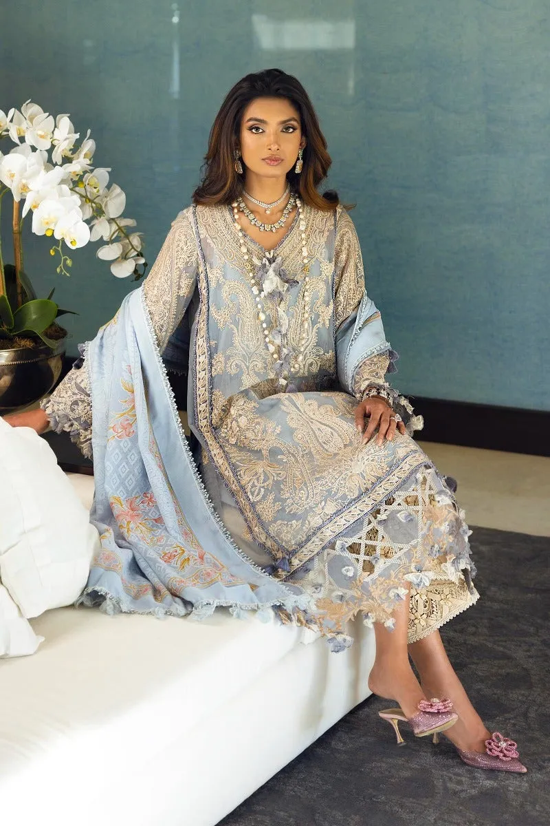 Sana Safinaz Luxury Lawn Collection 2022 – L221-015B-CV