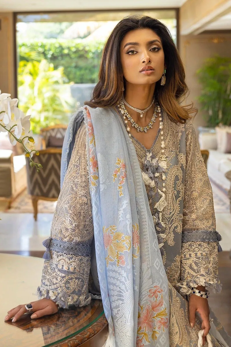 Sana Safinaz Luxury Lawn Collection 2022 – L221-015B-CV