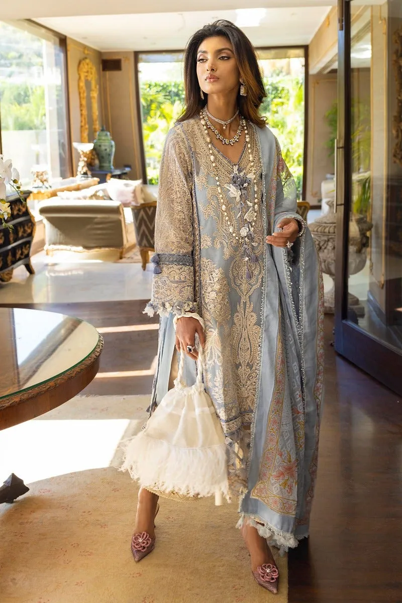 Sana Safinaz Luxury Lawn Collection 2022 – L221-015B-CV