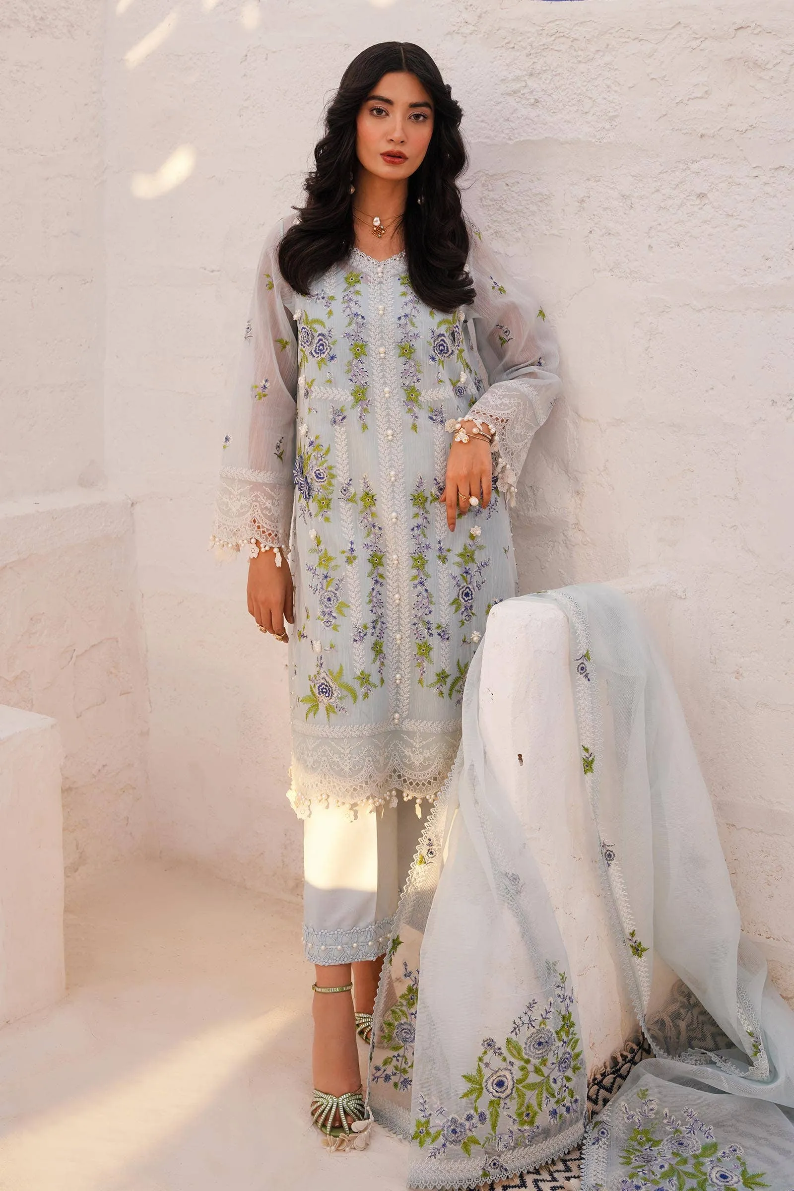 Sana Safinaz Spring/Summer Muzlin Lawn 2024 – M241-001B-3Cx