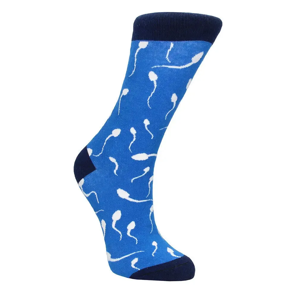 Shots Cotton Blue Sexy Socks 42 to 46