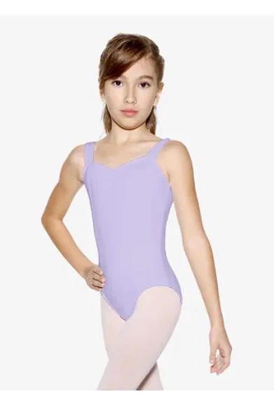 So Danca Millie SL11 Child Tank Leotard With Wide Straps And Princess Seams