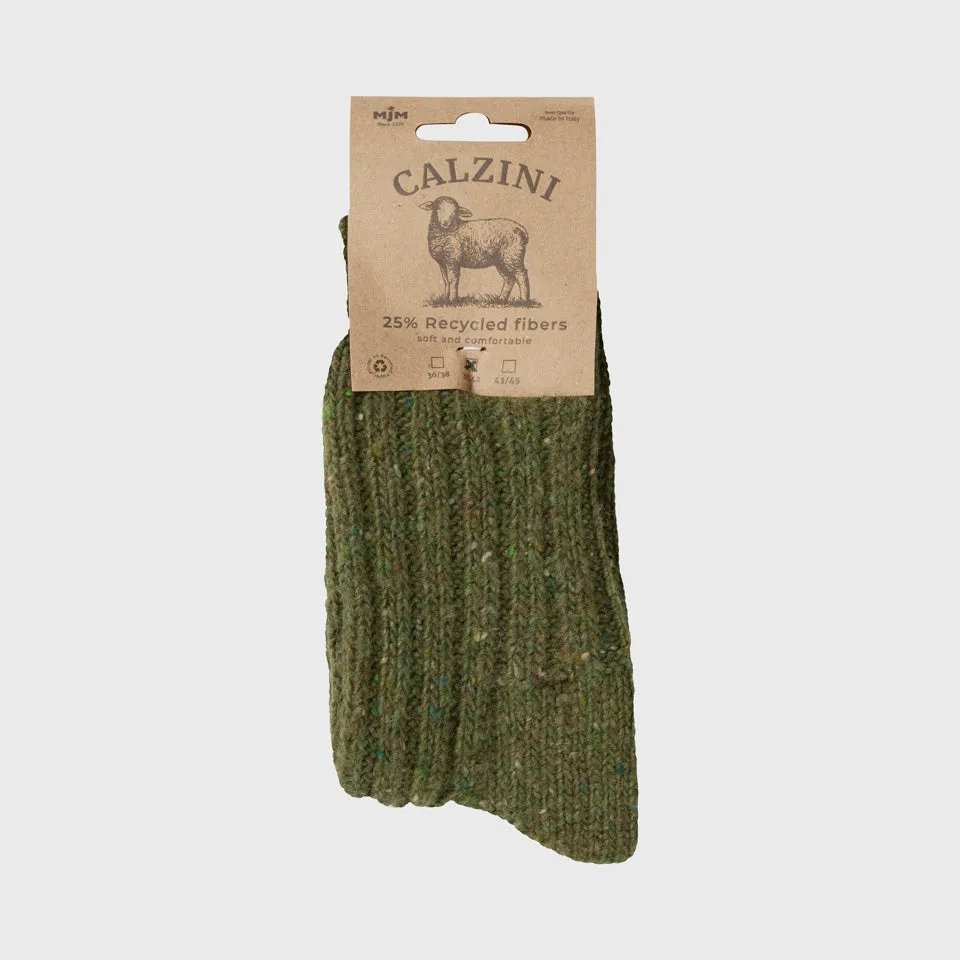 Socks Rib Wool Mix - MJM