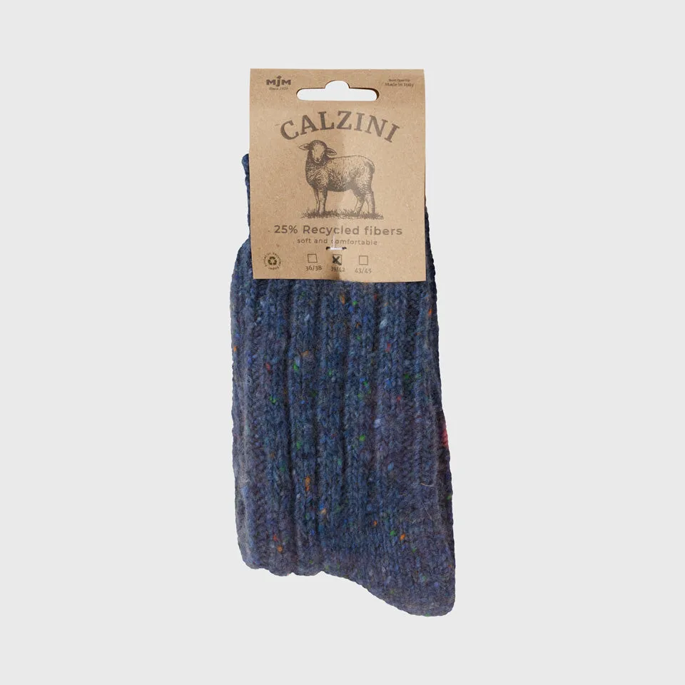 Socks Rib Wool Mix - MJM