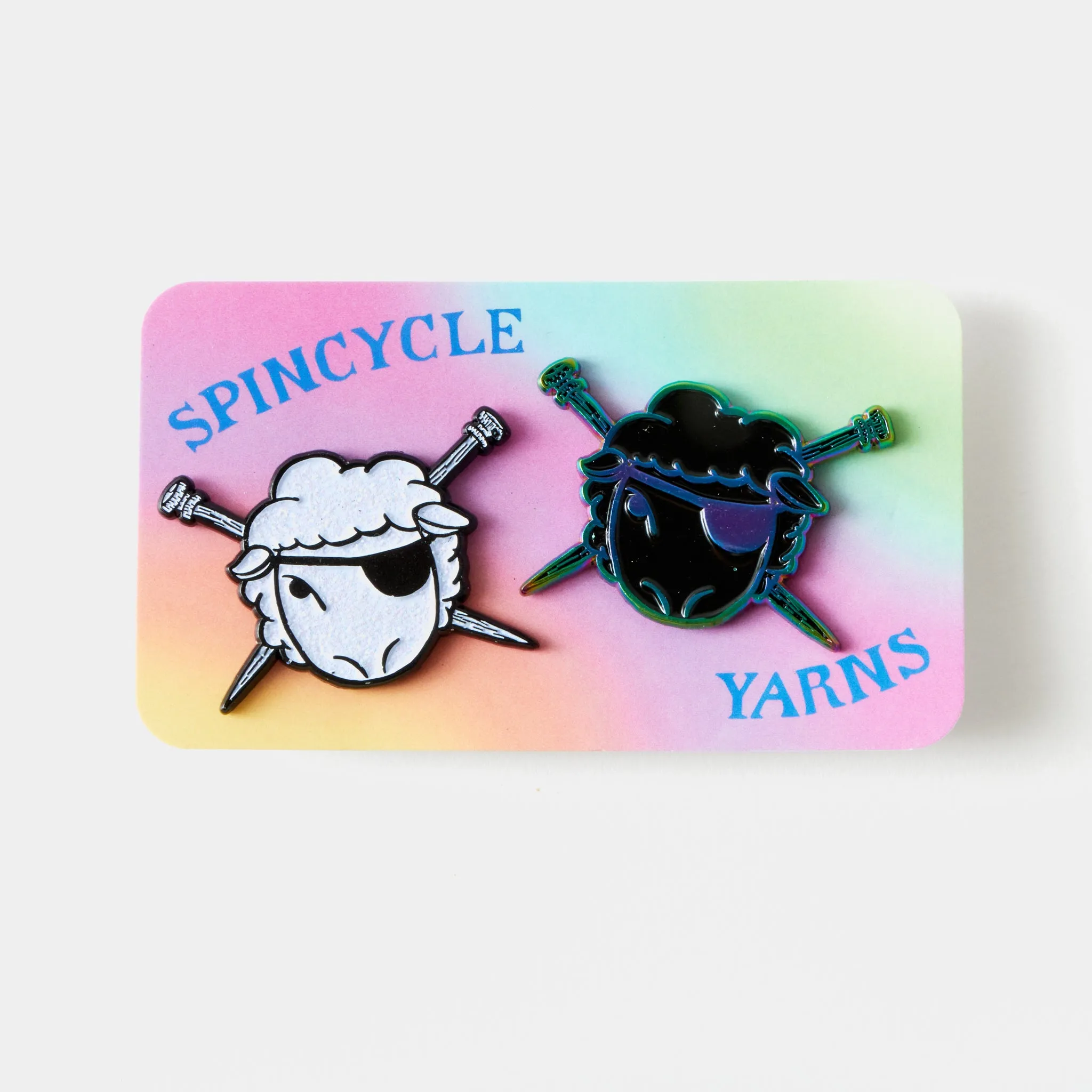 Spincycle Glitter & Glitz Enamel Pin Set