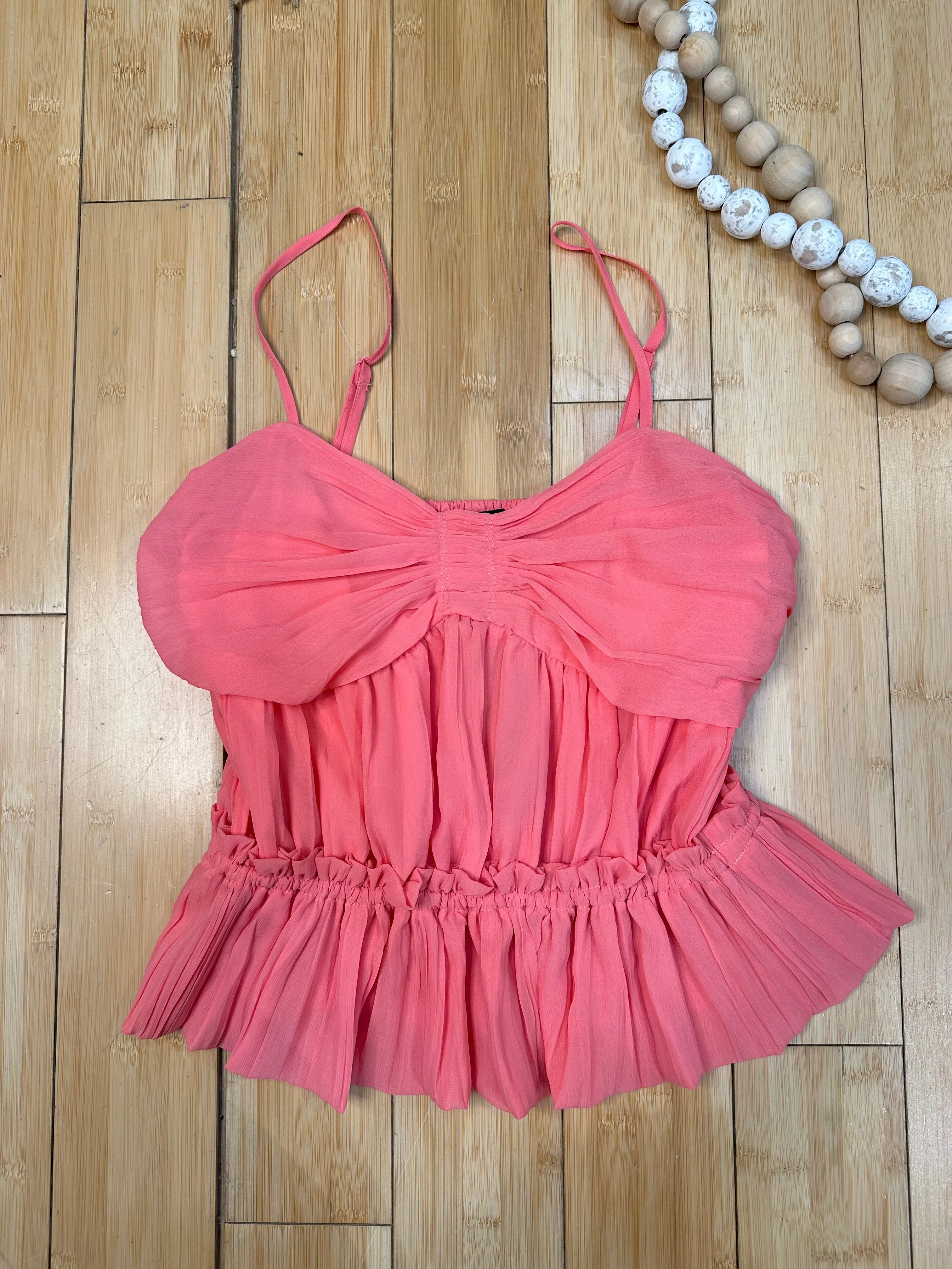 STE Solange Top in Peach Roma