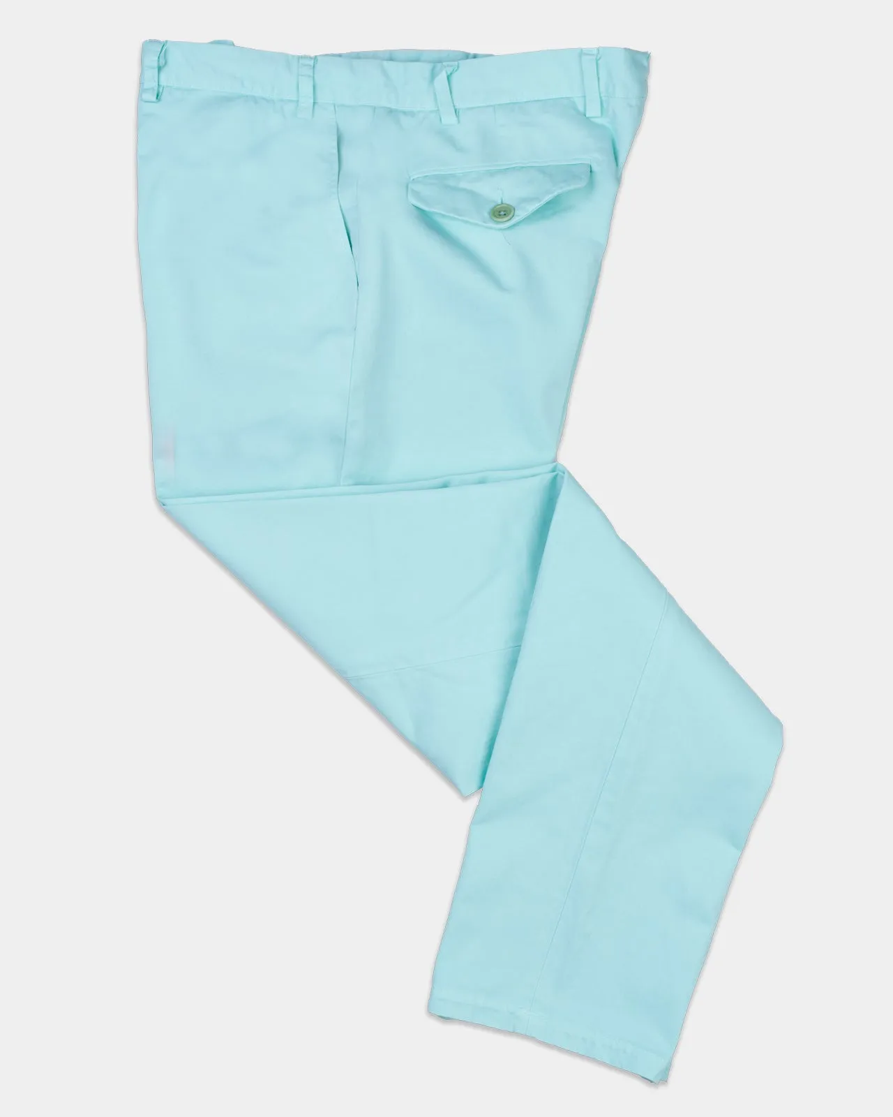 Straight Leg Yucca Green Pant