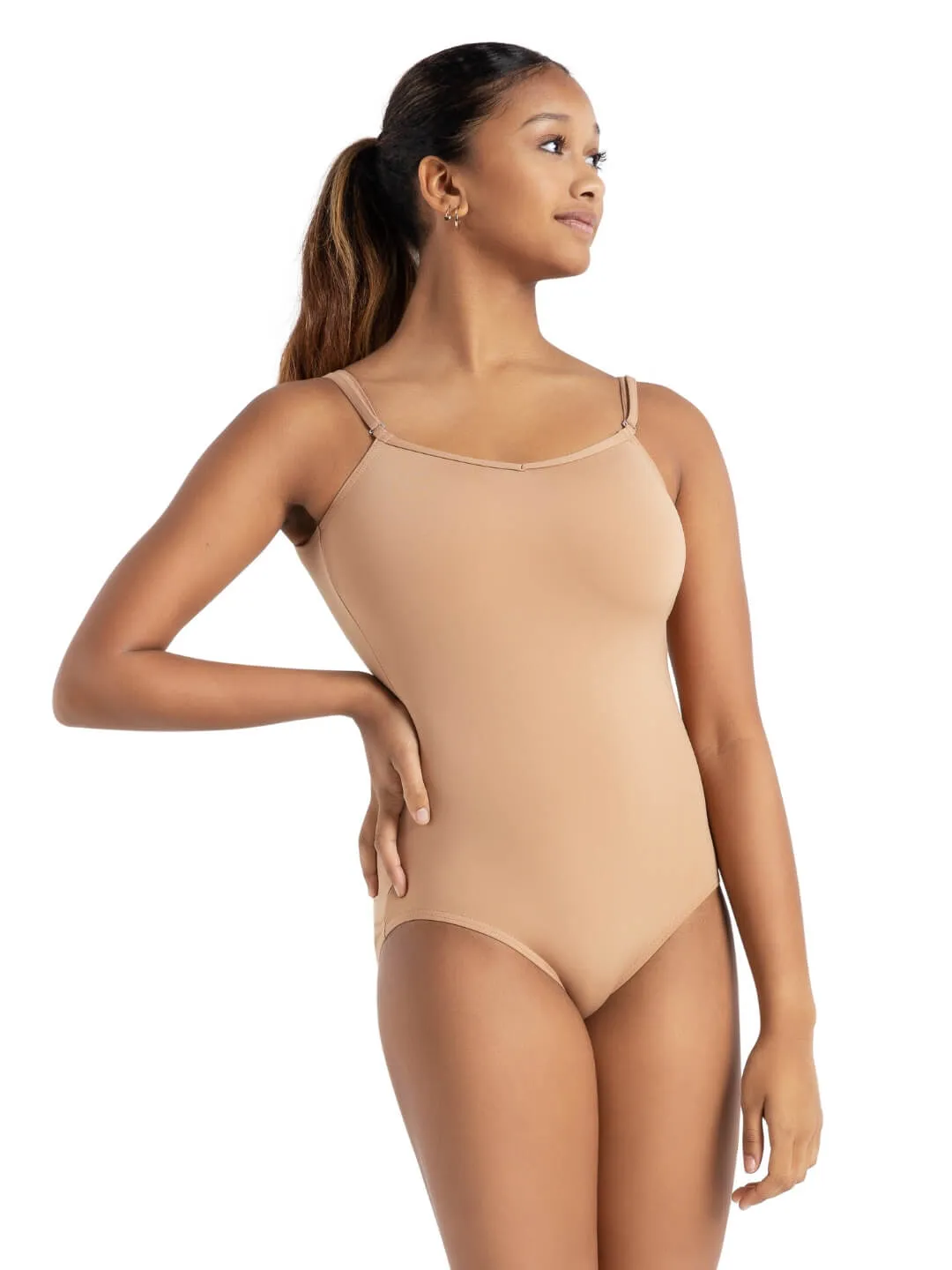 TB1420C Camisole Leotard w/ Adjustable Straps - Girls