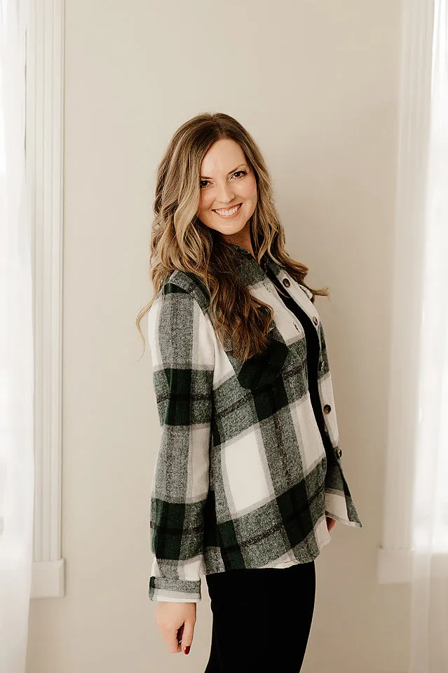 Thick Plaid Shacket