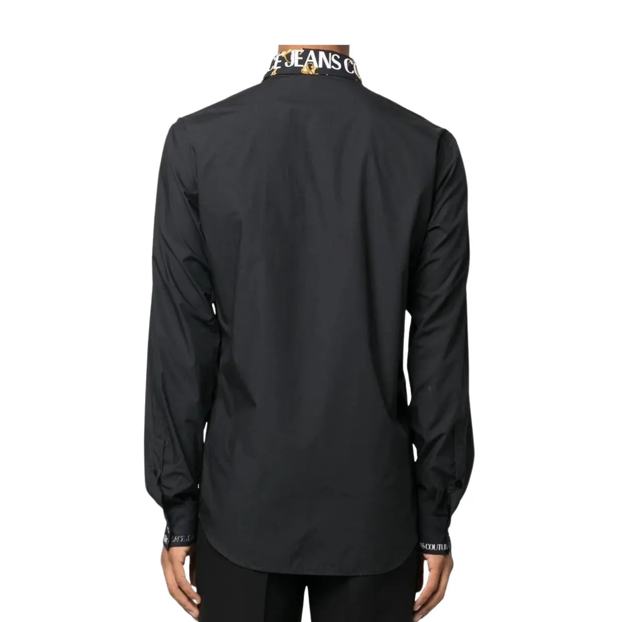 Versace Jeans Couture Black Logo Shirt