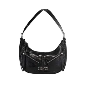 VERSACE JEANS COUTURE ZIPPER CROC BAG