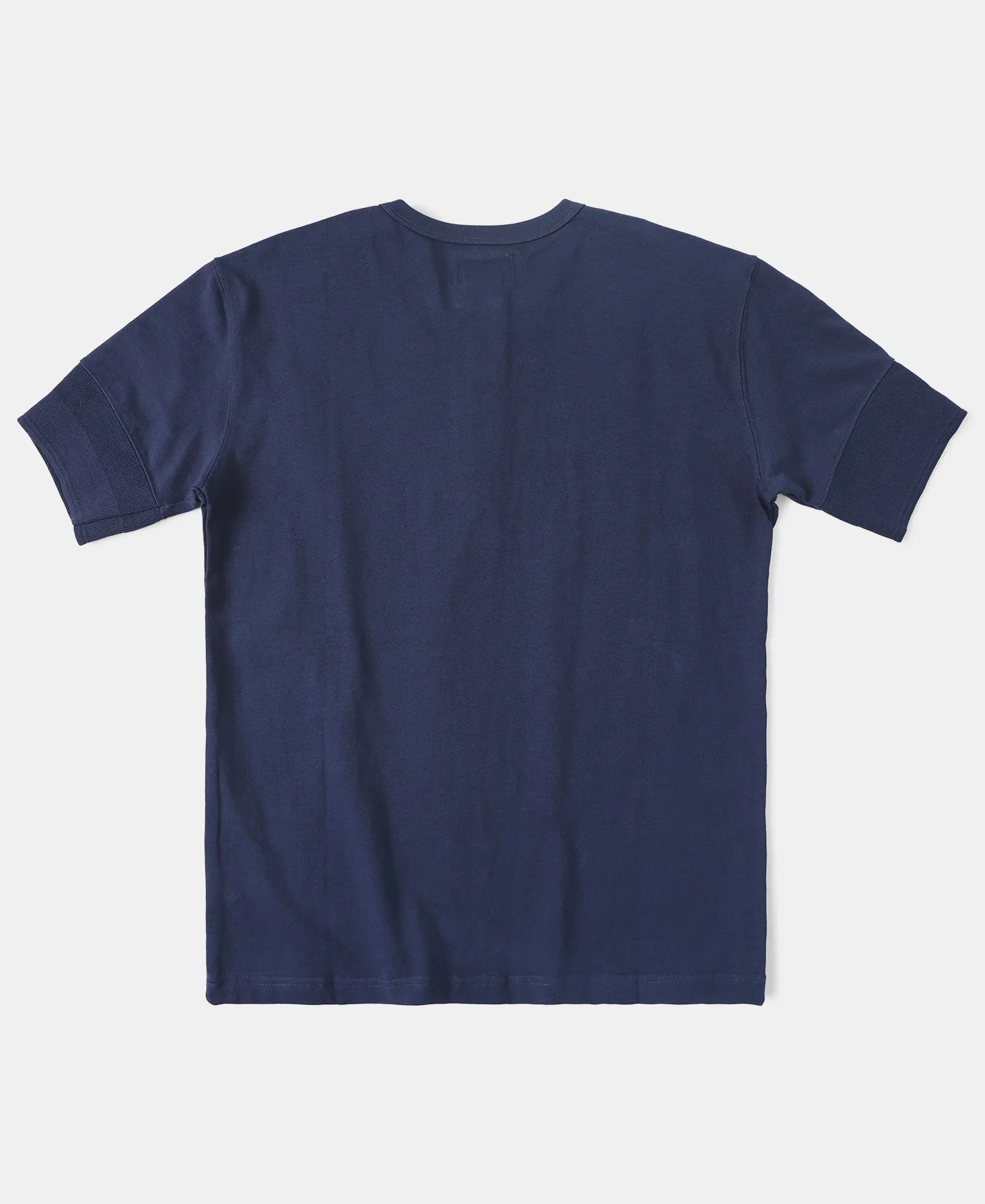 Vintage Short Sleeve Henley T-Shirt - Navy